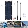 Portable 12V Solar Panel Kit Waterproof Solar Trickle Charger Solar Powered Charger Kit High Efficiency Car Battery Charger
