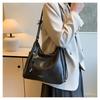Simple Faux Leather Tote Bag New Commuter Shoulder Bag for College Students