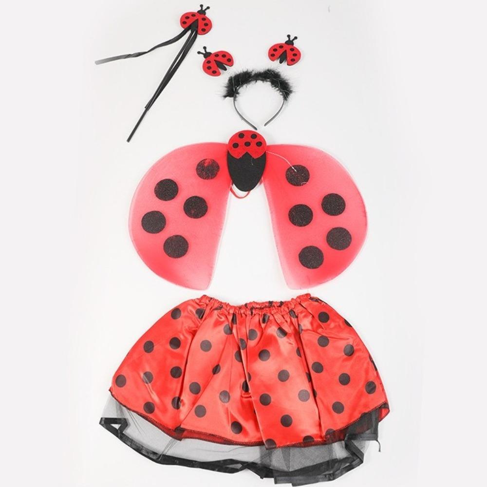 Costume Accessories Fairy Dress-Up Wings Ladybird Butterfly Princess Angel Wing  for Women Girls