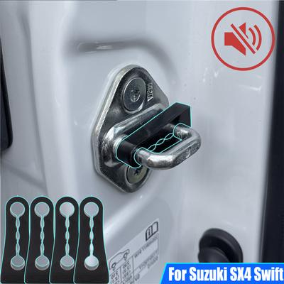 Auto Türschloss Sound Deadener Dämpfer Puffer Für Suzuki SX4 S-Cross Swift Neo Baleno Rasseln Ruhig Lärm Deaf schalldämmung dichtung