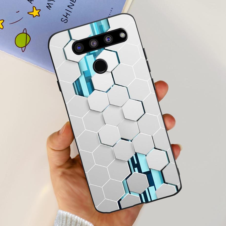For LG V50 ThinQ 5G Case LM-V500EM Phone Cover Fashion Flower Butterfly Soft Silicone Back Cover For LG V40 V50s Thinq 5G Bumper