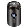 1pcs Men's Electric Shaver Rechargeable Car Portable LED Digital Display Wet and Dry Dual Use Shaver Household Shaver