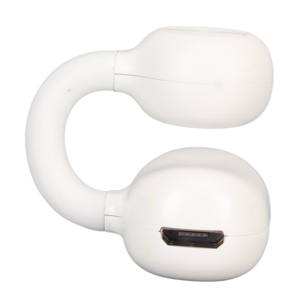 Ear Clip Headphone HiFi Noise Reduction Rechargeable Single Ear Clip On Wireless Earphone for Sports
