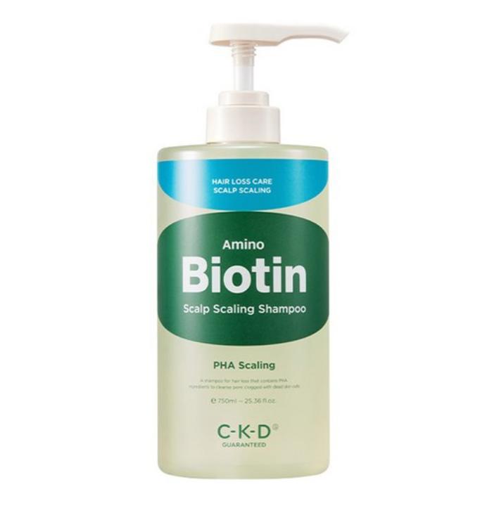 

CKD Amino Biotin Scalp Exfoliating Shampoo Green Citrus 750ml 1 ea