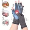 1Pair Compression Arthritis Gloves Joint Pain Relief Hand Brace Wrist Support Therapy Wristband Unisex