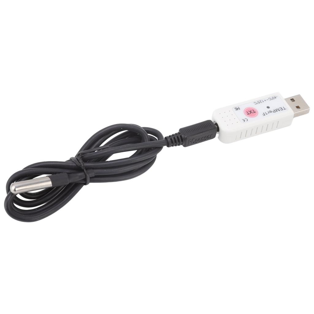 USB Computer Temperature Sensor Data Logger Temperature Alarm for Indoor Outdoor Computer Room Warehouse Monitoring