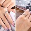 Fashion Women Silver Plated Double Dolphin Opening Adjustable Finger Ring Gift