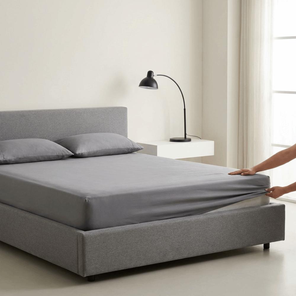 Non-slip Solid Color Mattress Cover Skin-friendly Urinary Barrier Bed Sheet Bed Cover  Elderly