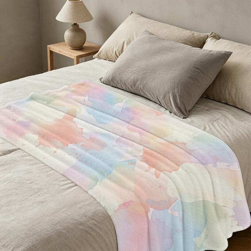 Plush Flannel Fleece Blanket – High-Density Plush Fabric, Soft, Warm & Cozy Throw for Home, Ideal for Halloween & Christmas