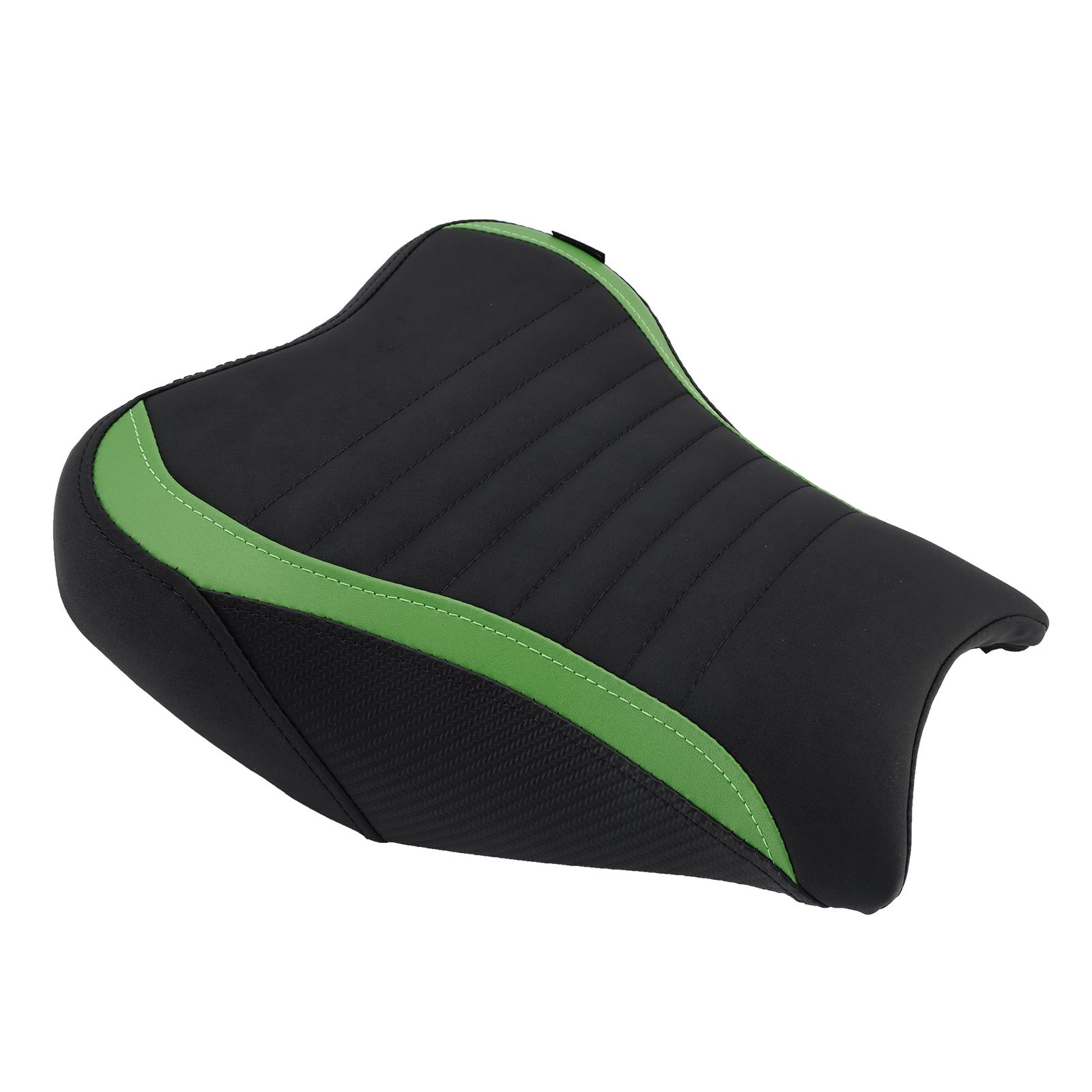 Rider Passenger Seat Front Rear Cushion Green Fit For Kawasaki Ninja Z900 17-24