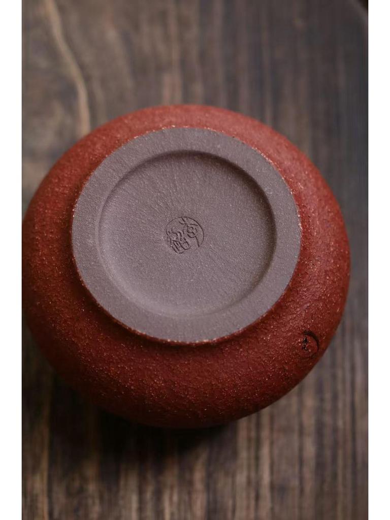 Yixing Zisha Handmade Ceramic Tea Waste Bowl Pen Holder