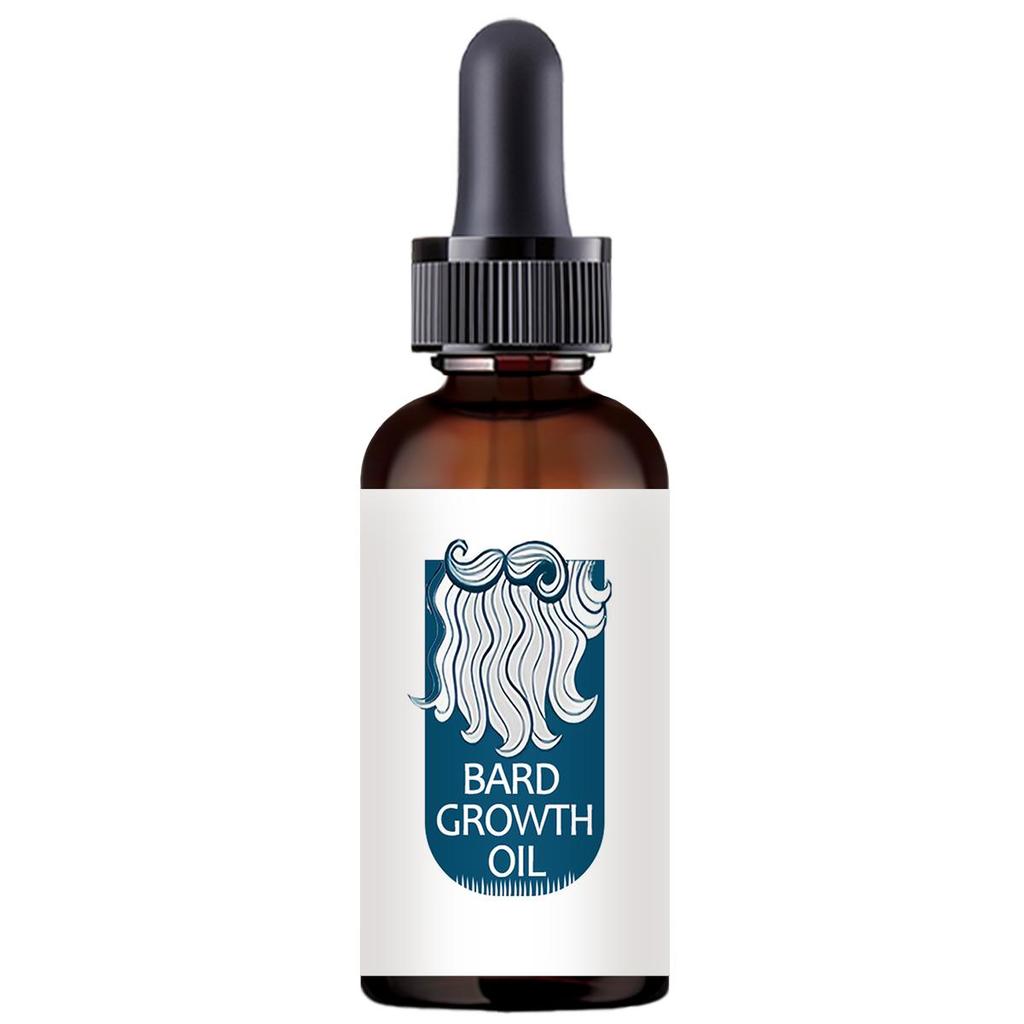 Fast Beard Growth Oil Beard Oil for Men Caffeine Natural Beard Growth Serum Promote Hair Regrowth Professional Brazilian Keratin
