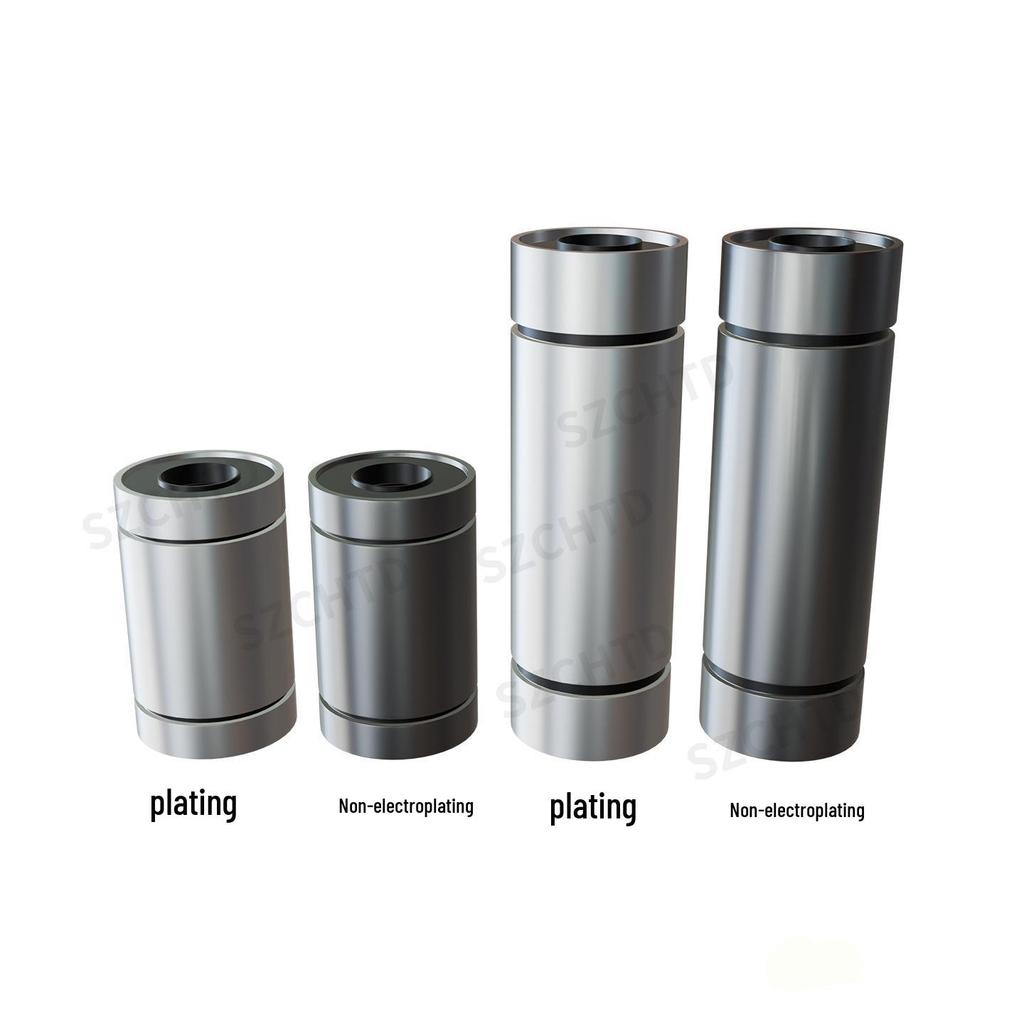 LM8UU Series 8mm ID Linear Bearing, LMK8UU Flange, Wear-Resistant, Smooth.