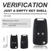 2 / 3 Tasten Auto Schlüsselanhänger Hülle Schale Passend für Opel / Zafira / Vauxhall Astra Insignia Vectra Corsa