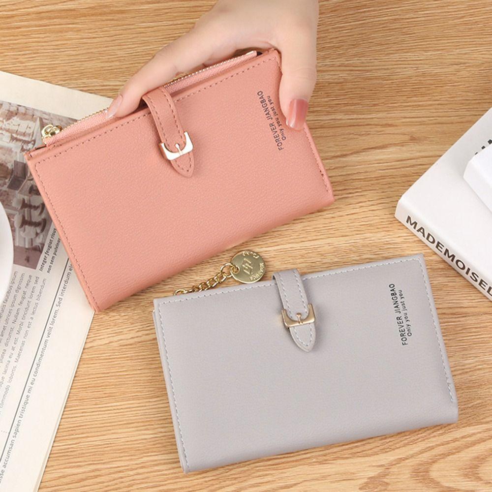 

Zipper Women s Long Wallet PU Leather Card Holder Fashion Clutch