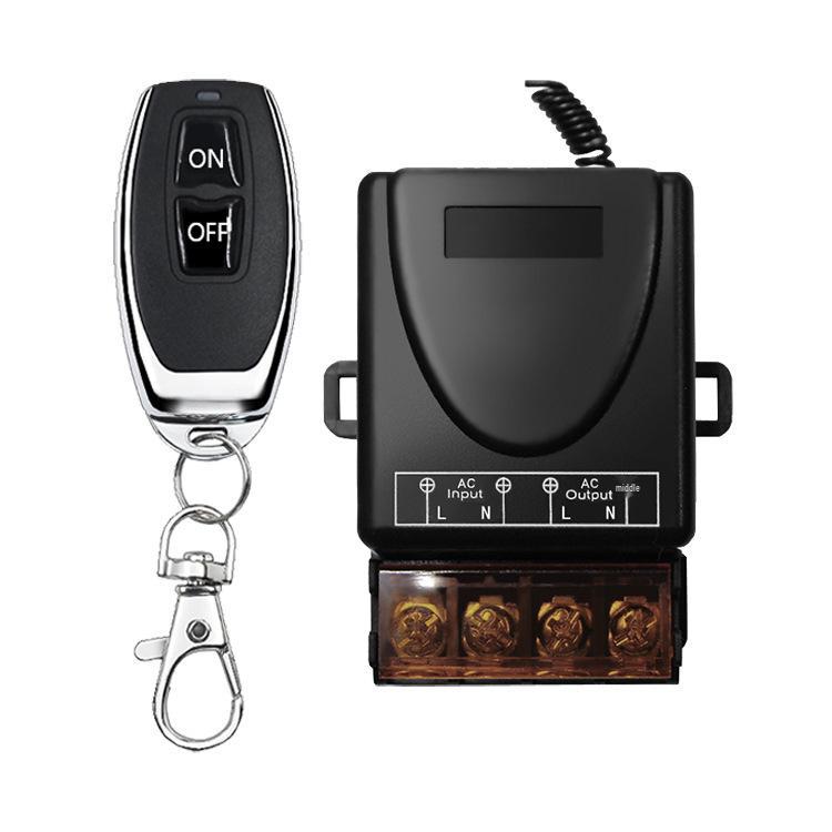 Întrerupător cu telecomandă wireless 220V pentru pompă de apă și iluminat inteligent