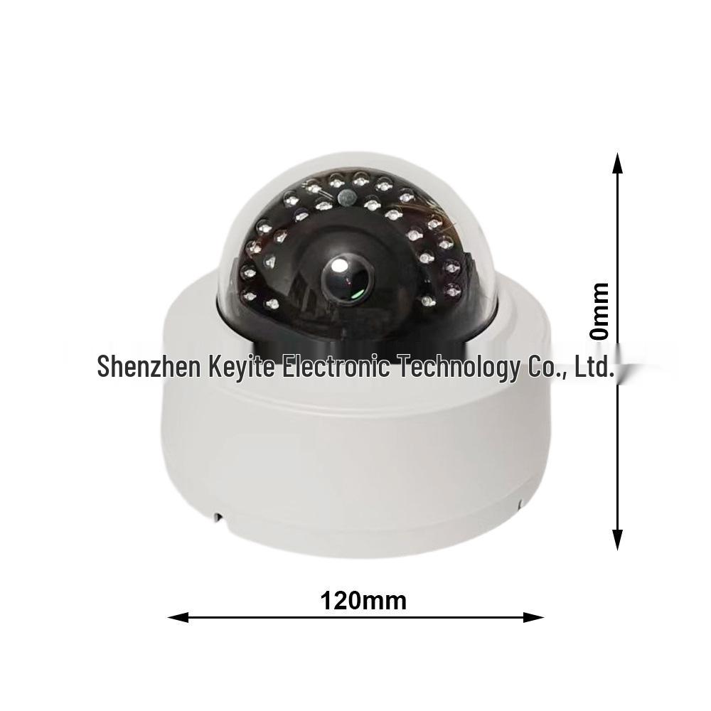 Explosion-Proof Indoor 4K Surveillance Camera with 4MP/5MP/8MP Infrared & OSD Menu