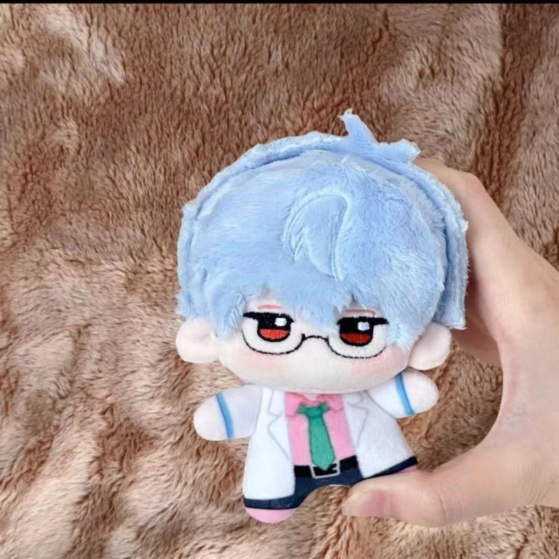 10cm/3.93in GINTAMA Plush Toy Sakata Gintoki Model Cotton Dolls Anime Peripherals Kawaii Creativity Collectible Decoration Gifts