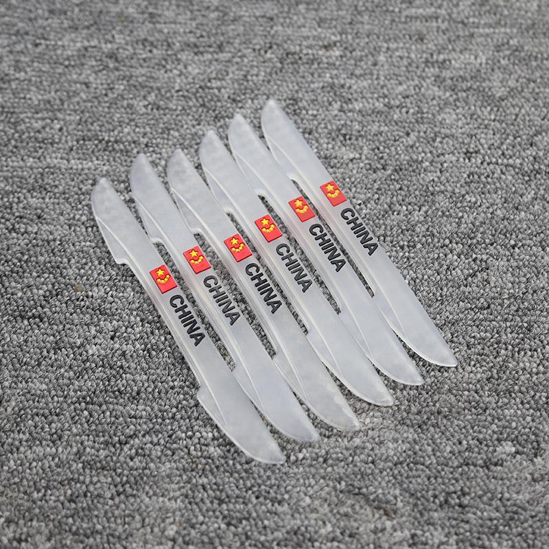 Car Door & Rearview Mirror Anti-Collision Strip: Scratch-Resistant Edge & Bumper Sticker