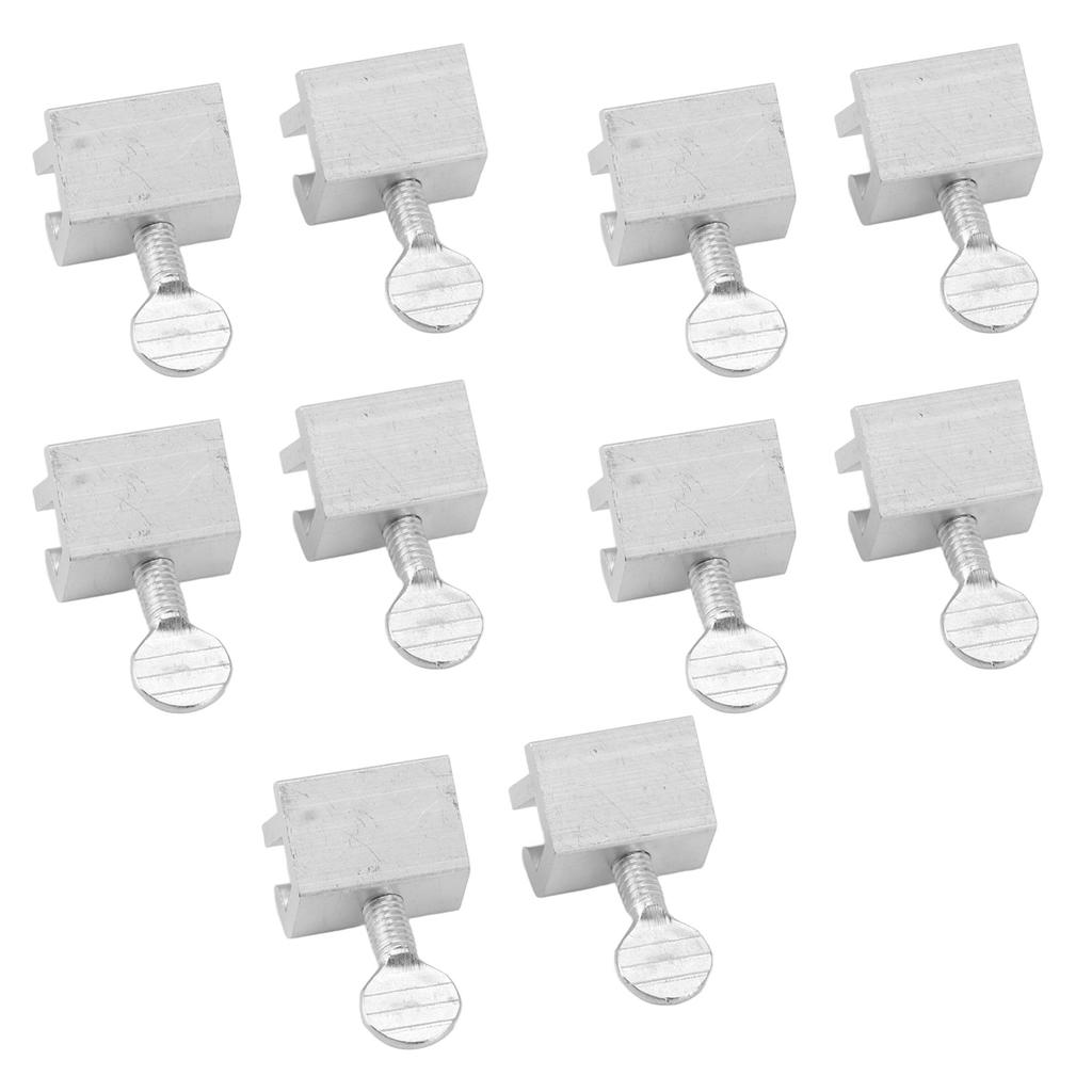 10 Stück Schiebefenster-Sicherheitsschloss Sicherheitstürstopper Sicherheitsschloss Bohrfreie Installation Diebstahlschutz