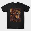 Men Black Print T-shirt Randy Orton The Viper Wrestling Legend No-Cut Transfer Paper Print Cotton Tshirt