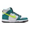 Nike Dunk High GS Bright Spruce Volt Kinder-Sneakers Teal Weiß Schwarz DB2179-109