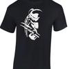 PREDATOR Alien T Shirt 1990s Classic Sci Fi Flim Arnie Mens Tshirt Cotton Men Tshirts Bigger Size 4XL 5XL