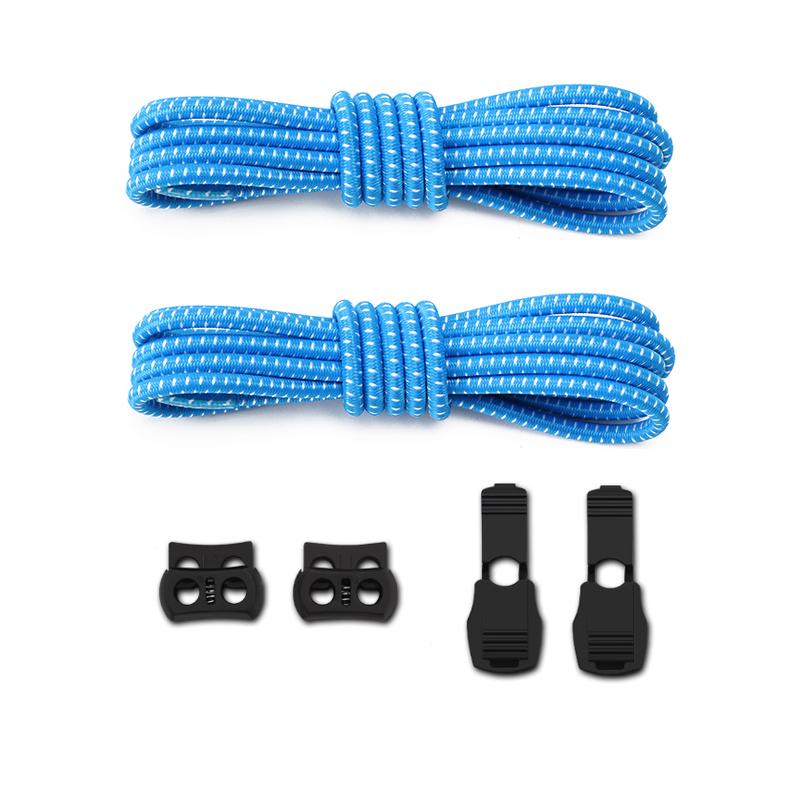 1Pair/3Pair New Unisex Round Elastic Shoelace High-Quality Laces for Sneakers and Casual Shoes Available in A Variety of Colors