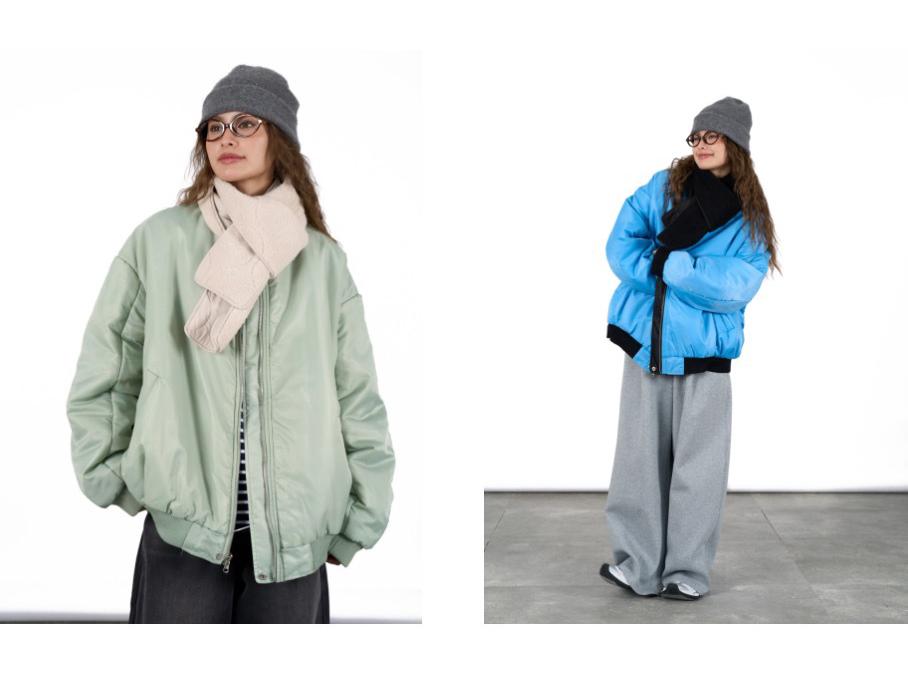 Louvre Lambswool Patchwork Scarf - Warm & Comfortable, Japanese Fashion for Autumn/Winter