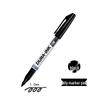 DURA-INK Eco-Friendly Silver Black Oil-Based Waterproof Marker, Quick-Drying 1mm Industrial Pen
