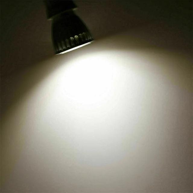 

Dimmable Led Spotlights 5w Gu5.3 Spotlight Gu10 Bulb Mr16 12v Downlight Dc24v 110v/220v 36degree Angle Cob Warm White High Lumen WHITE&1 pcs