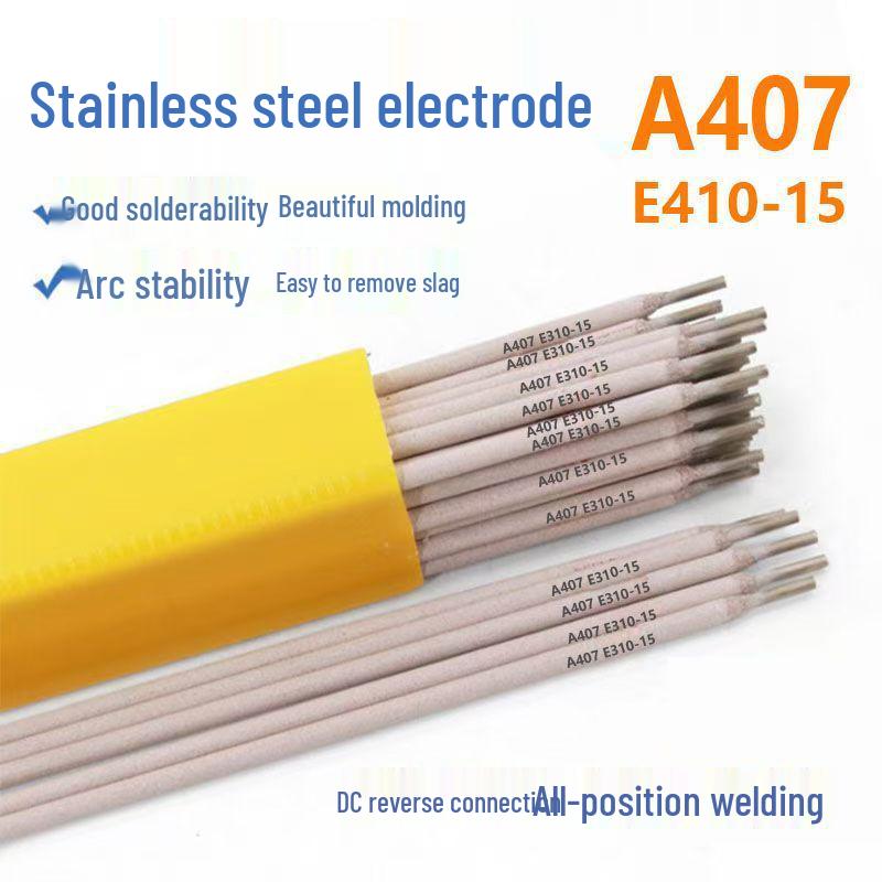 Kai'ang A407 Stainless Steel Welding Electrode, E310-15 Cr26Ni21 Austenitic High-Temperature Welding Electrode