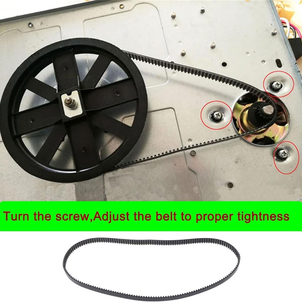 Reliable Bread Maker Belt 190 Teeth 570mm Drive Belt Bread Machine Belts Kitchen Appliance Accessories for Kitchen Use