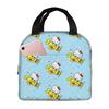 Custom Kitties Kitten Insulated Lunch Tote Bag for Women Men Cat Anime Resuable Thermal Cooler Bento Box Outdoor Camping Travel