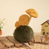 Celebrity Wild Mushroom Plush Toy - Cute Potted Plant Doll for Children's Desk or Home Decoration