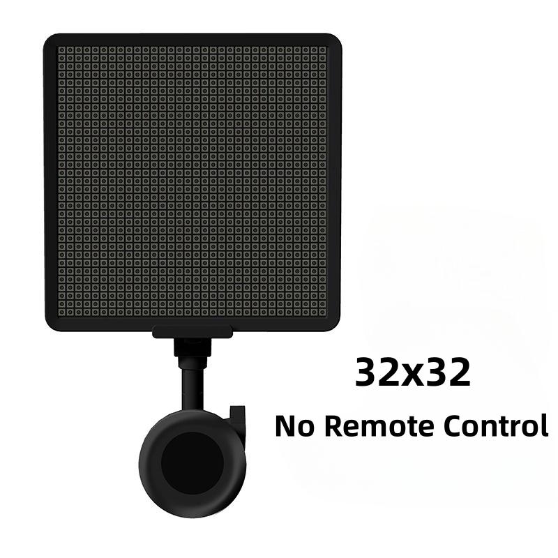 

Car DIY LED Sign Screen 32x32 Led Smart Matrix Pixel Panel Lamp MobilePhone APP Control for Windshield Display Screen Auto Decor No Remote Control