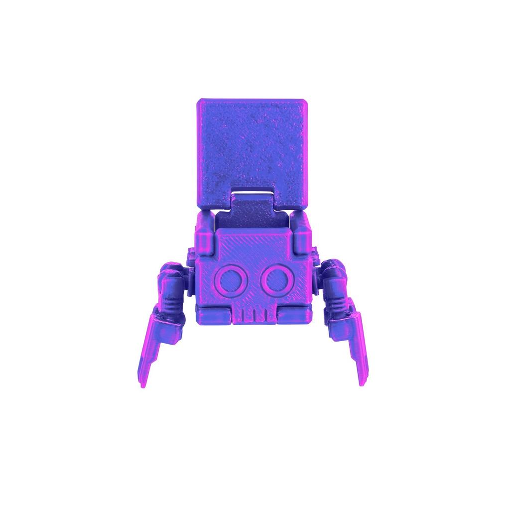 3d Printed Little Cube Guy Toy Creative Toy Decorative Articulated Model For Adult And Kids Desktop Decorations