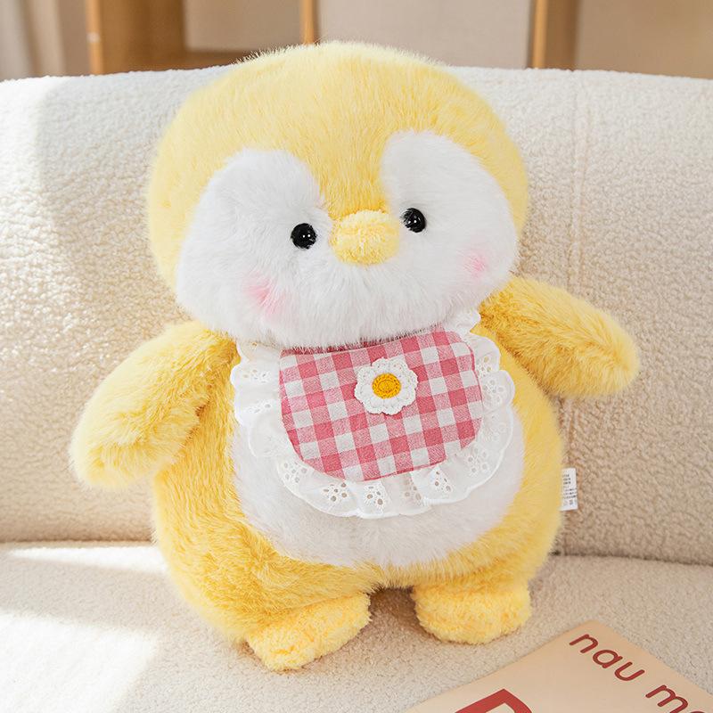 Penguin cub doll plush toy cute rag doll girl children's doll birthday gift bag pendant