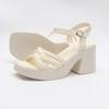 Desire Rose Women Cross Strap Platform Sandals 8cm