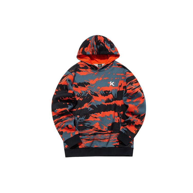 ANTA Basketball Collection Sweatshirts Men s Dome Gray Hooded Thickened Regular 152141706-2 L