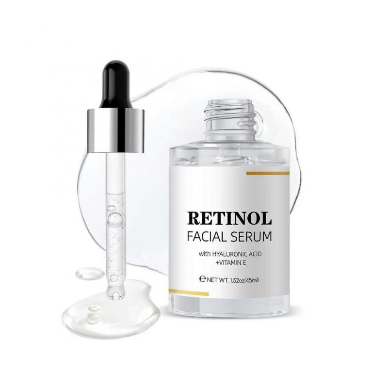 Retinol Facial Serum with -Hyaluronicacid -Vitamin E Smoothing And Firming Skin More Hydrating Facial Serum 45ml