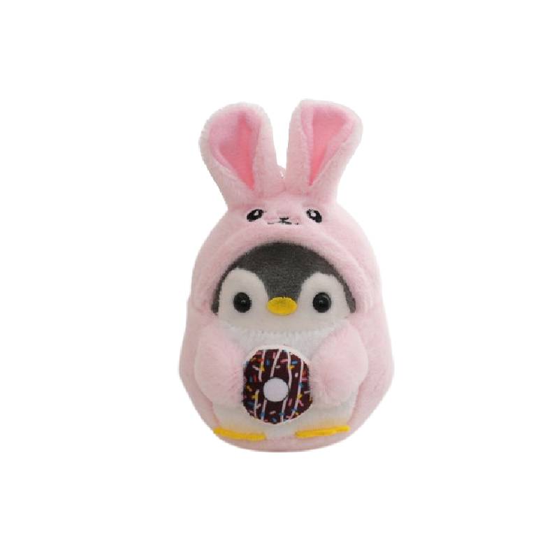 

Penguin 43in Cartoon Plush Doll Stuffed Toy Pendant Ornament Gift Multicolor розовый