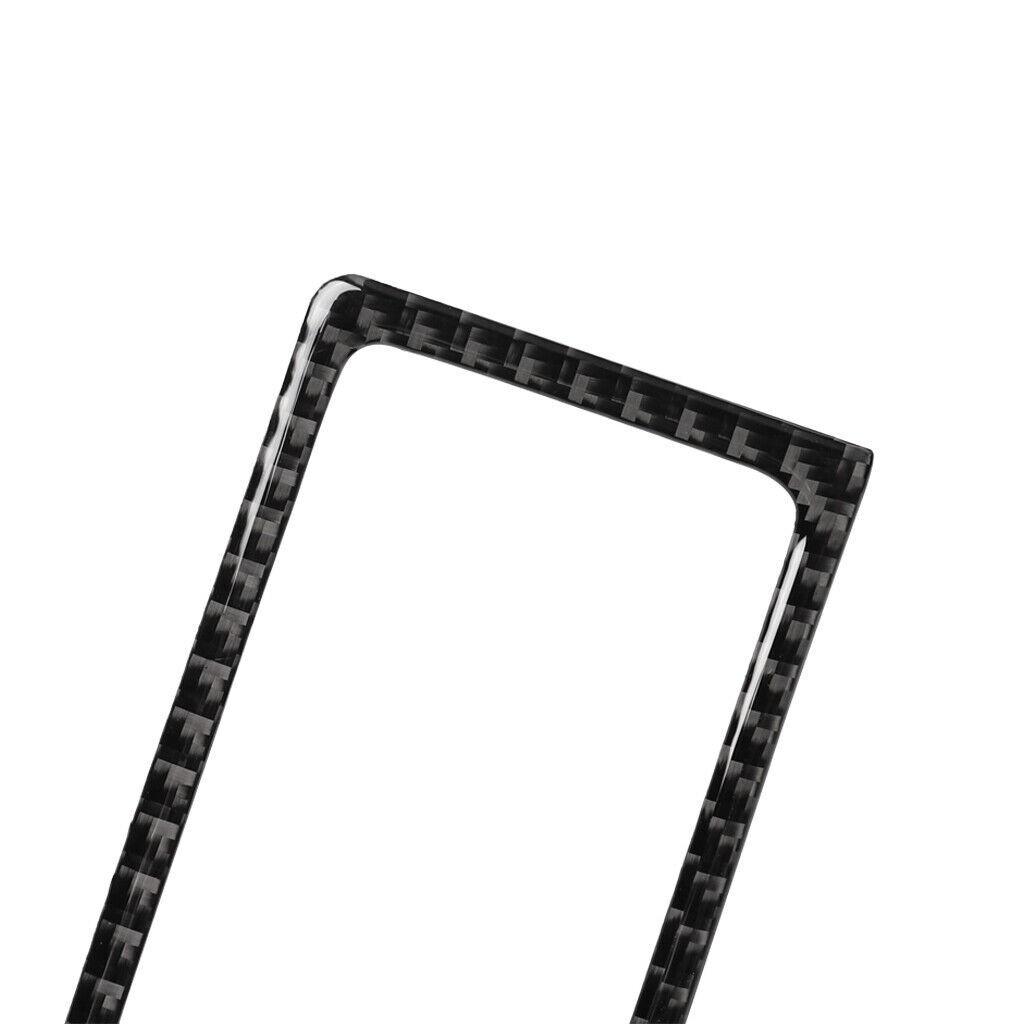 Carbon Fiber Rear Air Vent Outlet Panel Cover Trim For BMW E60 5Series 2005-2010