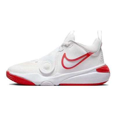 Nike Team Hustle D 11 Gs Summit White Track Red DV8996-102