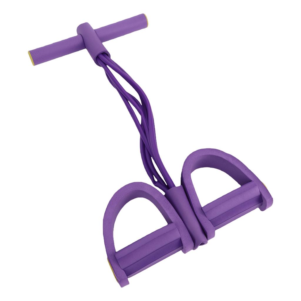 Pedal Resistance Bands with Handles Elastic Bands for Exercise Rubber Multifunction Tension Rope for Waist Arms Abdomen