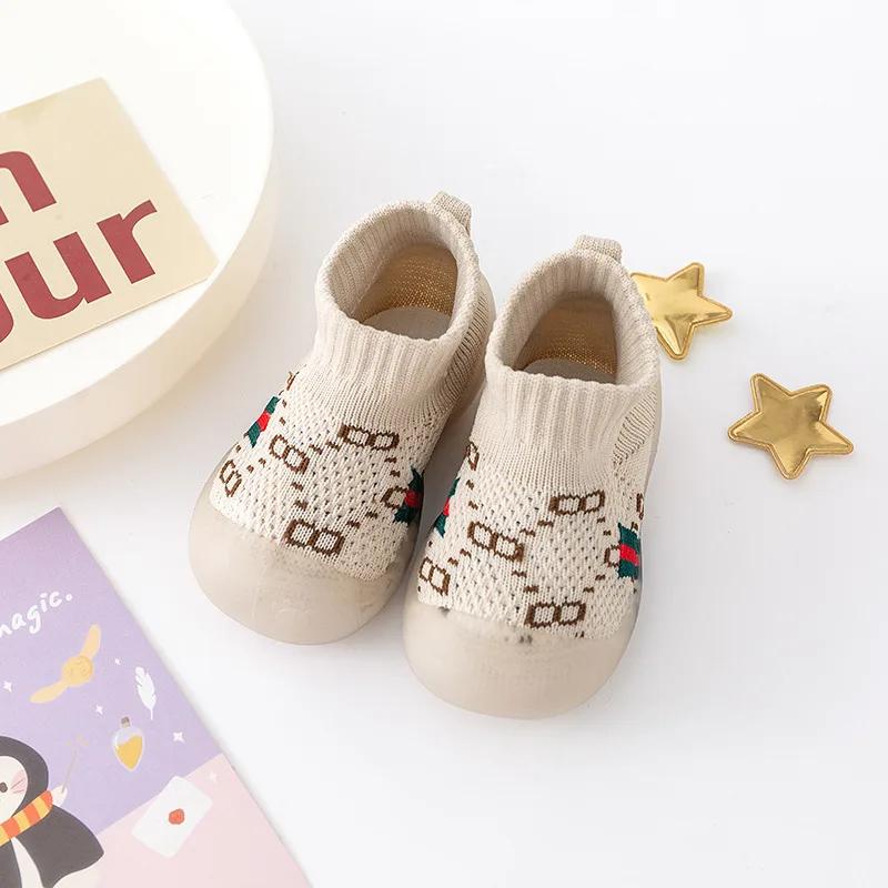 Baby Shoe Autumn Mesh Boy Sport Shoes Soft Sole Walking Shoe Light Baby Socks Shoes Designer Kids Shoe Girl Shoes Baby Items