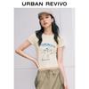 UR Women's Whimsical Cartoon Print Short-Sleeve T-Shirt