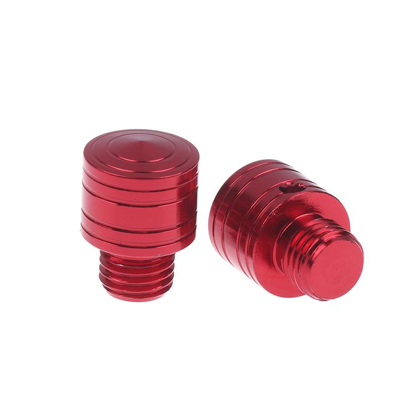 2Pcs Motorcycle Anti-Rust Cnc Aluminum M10 Rear View Mirror Hole Plugs Screws Rearview Mirror Holder Moto Accessories
