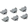 Tomytec Tomytec Tomix N Gauge Closed Type tN Coupler 6 Pcs Sp Gray 0337 Model traiN Supplies 1.5mm