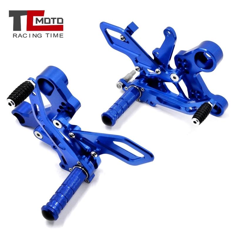 For Yamaha MT09 FZ09 MT-09 FZ-09 MT 09 2013 2014 2015 2016 Motorcycle Rearsets Rear Set Foot Pegs Pedal Footrest Tracer XSR900